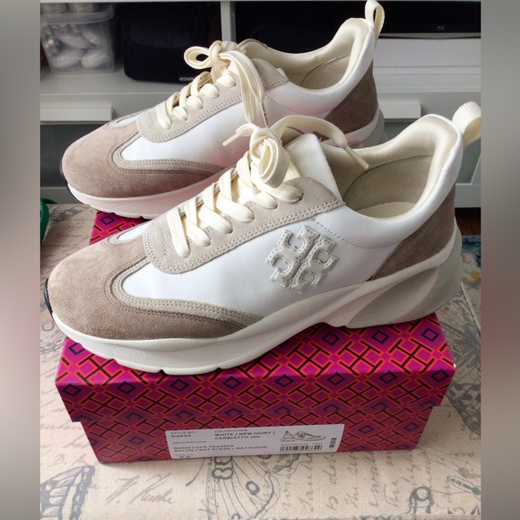 Tory Burch Good Luck Trainers, US 9.5 [EUC] - Picture 3 of 11